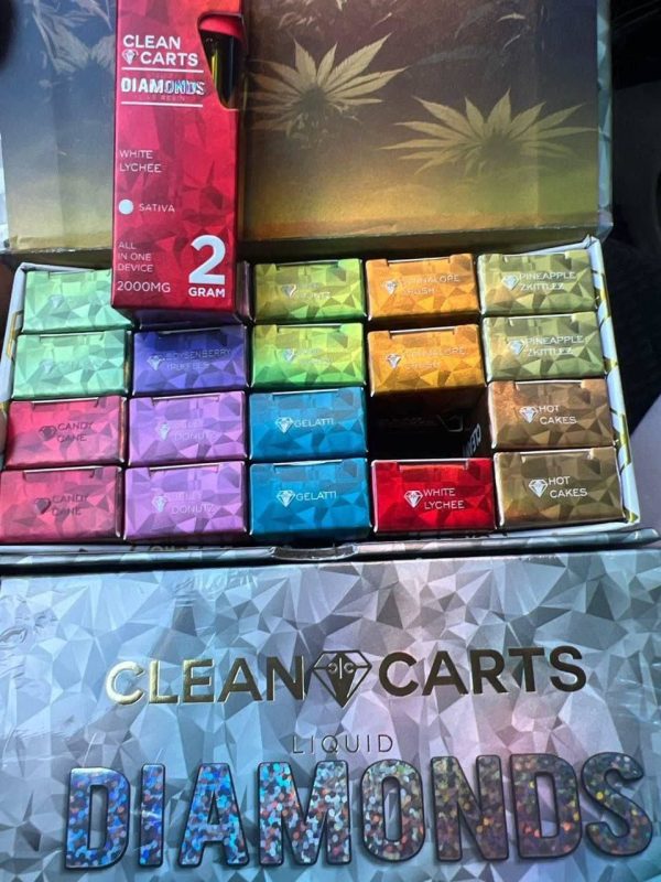 clean carts disposable 2g